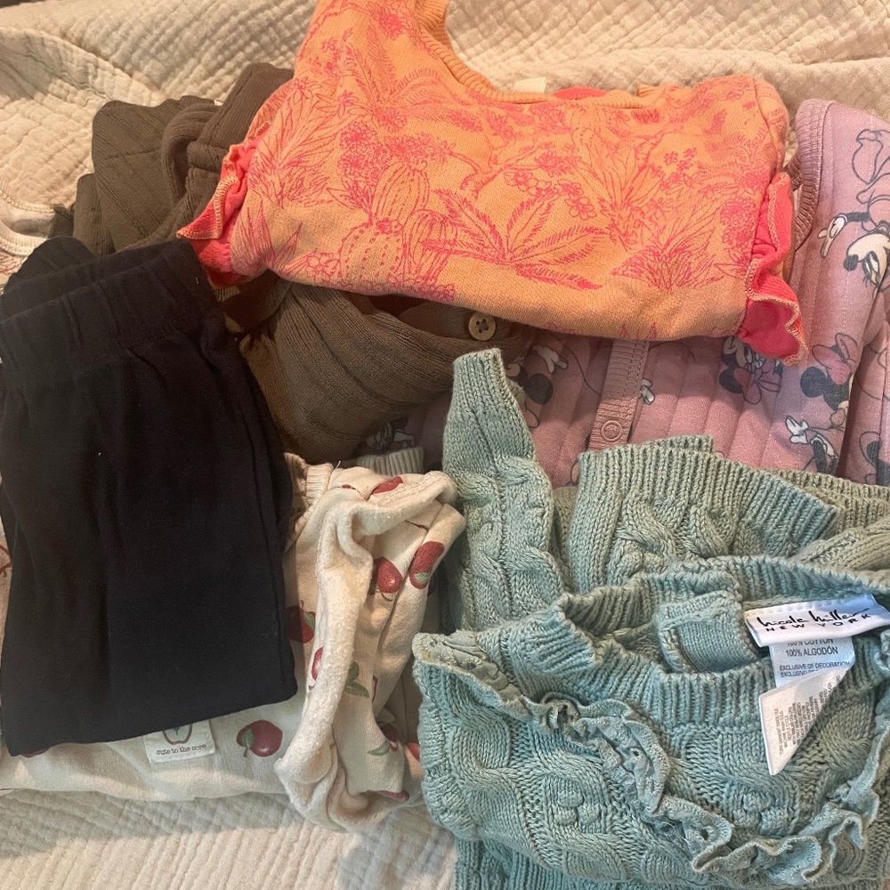 6-9 months baby girls bundle